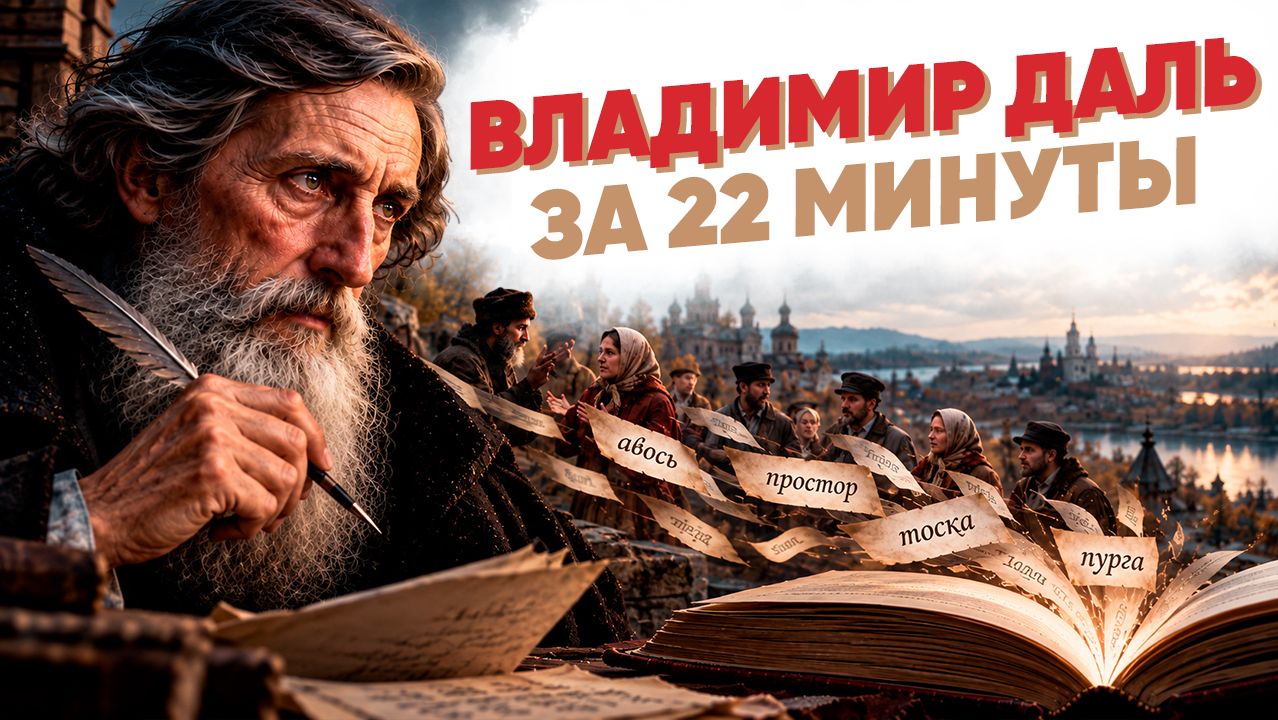 Владимир Даль за 22 минуты